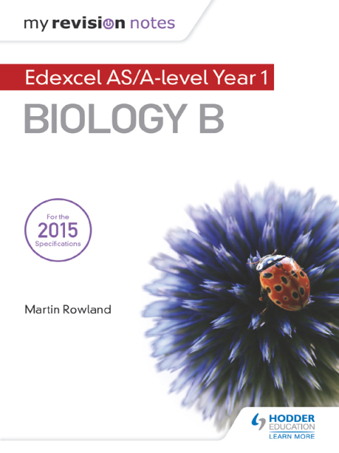 Cover image for book My Revision Notes: Edexcel AS Biology B