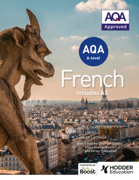 Cover image for book AQA A-level French (includes AS)