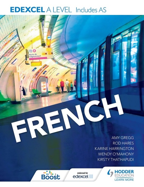 Cover image for book Edexcel A level French (includes AS)