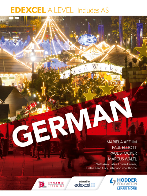 Cover image for book Edexcel A level German (includes AS)