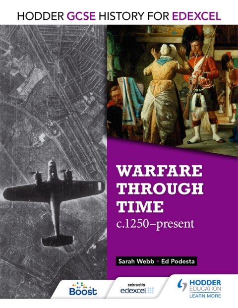 Cover image for book Hodder GCSE History for Edexcel: Warfare through time, c1250–present