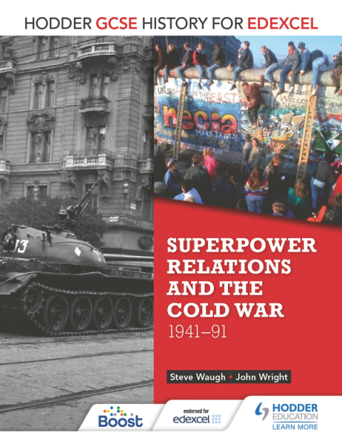 Cover image for book Hodder GCSE History for Edexcel: Superpower relations and the Cold War, 1941-91