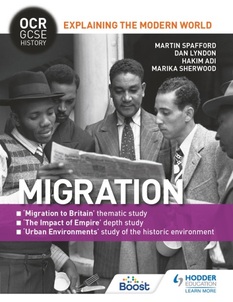 Cover image for book OCR GCSE History Explaining the Modern World: Migration, Empire and the Historic Environment