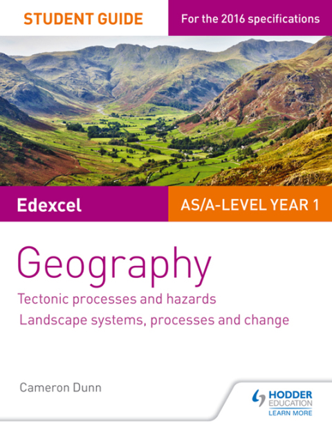 Cover image for book Edexcel AS/A-level Geography Student Guide 1: Tectonic Processes and Hazards; Landscape systems, processes and change