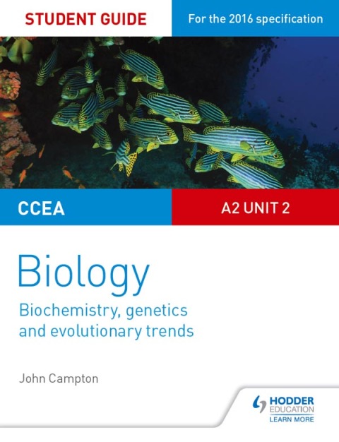 Cover image for book CCEA A2 Unit 2 Biology Student Guide: Biochemistry, Genetics and Evolutionary Trends