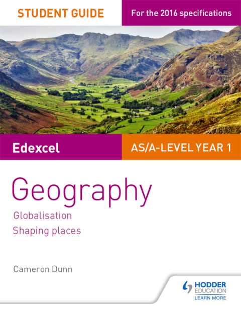 Cover image for book Edexcel AS/A-level Geography Student Guide 2: Globalisation; Shaping places