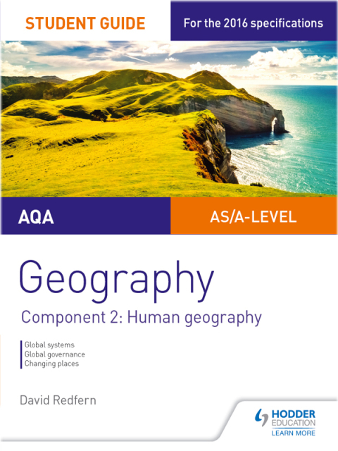 Cover image for book AQA AS/A Level Geography Student Guide: Component 2: Human Geography