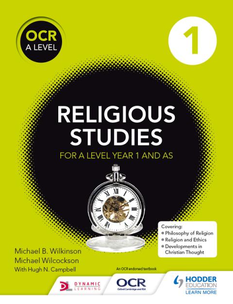 Cover image for book OCR Religious Studies A Level Year 1 and AS