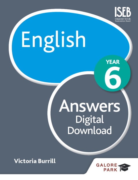 Cover image for book English Year 6 Answers