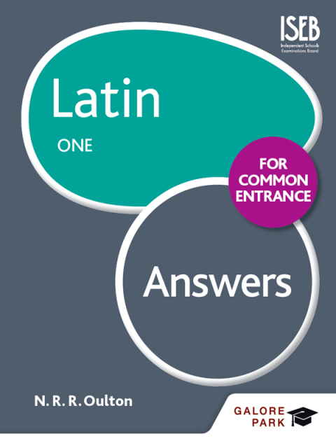 Cover image for book Latin for Common Entrance One Answers