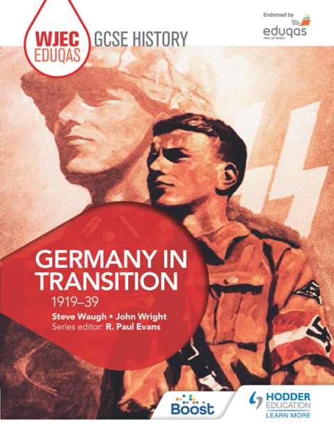 Cover image for book WJEC Eduqas GCSE History: Germany in transition, 1919-39
