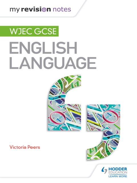 Cover image for book My Revision Notes: WJEC GCSE English Language