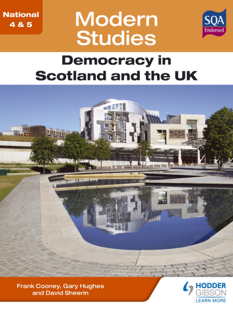 Cover image for book National 4 & 5 Modern Studies: Democracy in Scotland and the UK