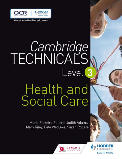 Cover image for book Cambridge Technicals Level 3 Health and Social Care