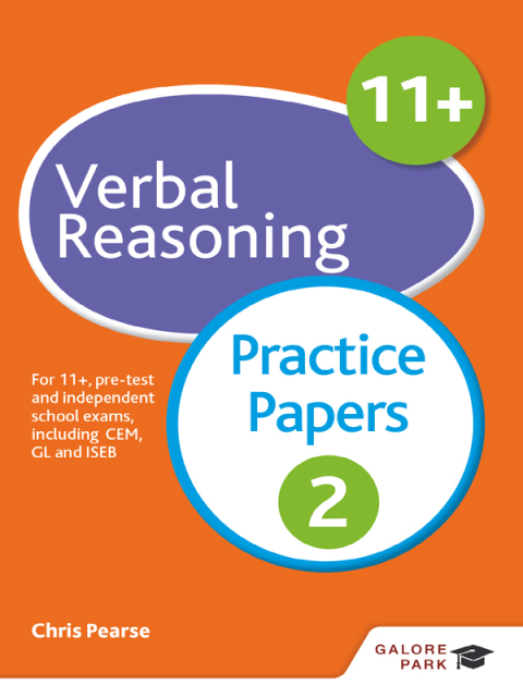 Cover image for book 11+ Verbal Reasoning Practice Papers 2