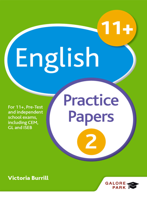 Cover image for book 11+ English Practice Papers 2