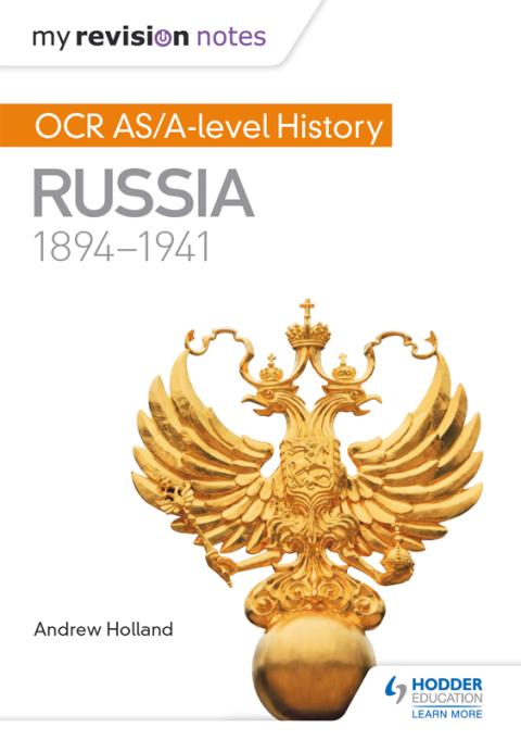 Cover image for book My Revision Notes: OCR AS/A-level History: Russia 1894-1941