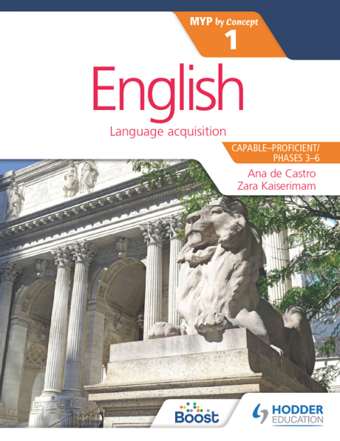 Cover image for book English for the IB MYP 1