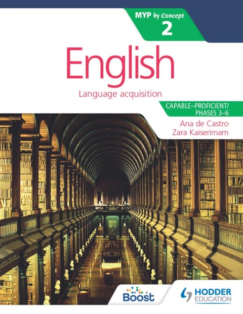 Cover image for book English for the IB MYP 2