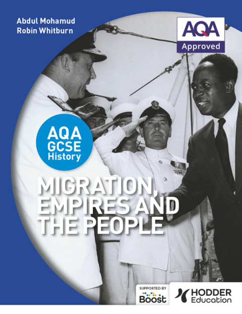 Cover image for book AQA GCSE History: Migration, Empires and the People