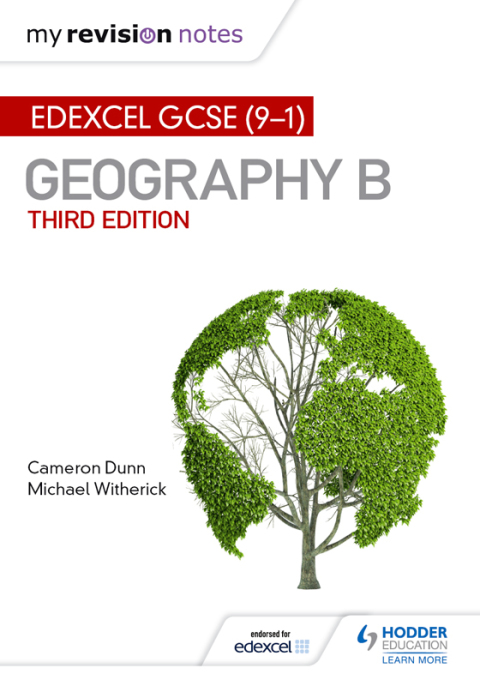 Cover image for book My Revision Notes: Edexcel GCSE (9–1) Geography B Third Edition