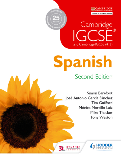 Cover image for book Cambridge IGCSE® Spanish Student Book Second Edition