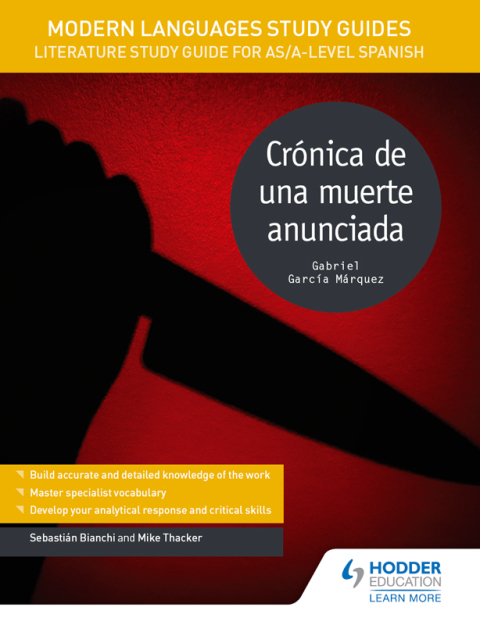 Cover image for book Modern Languages Study Guides: Crónica de una muerte anunciada
