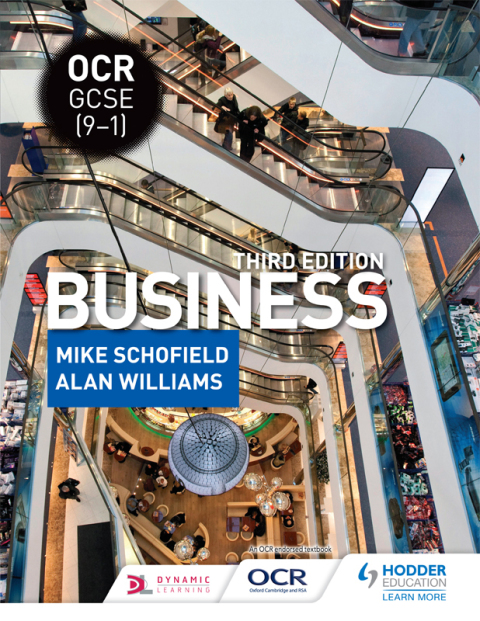 Cover image for book OCR GCSE (9-1) Business, Third Edition