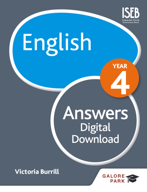 Cover image for book English Year 4 Answers