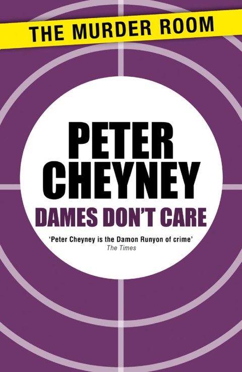Cover image for book Dames Don't Care