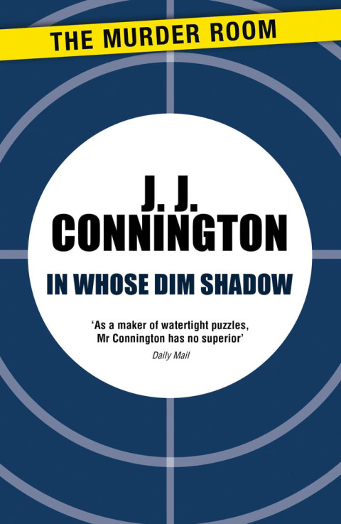 Cover image for book In Whose Dim Shadow