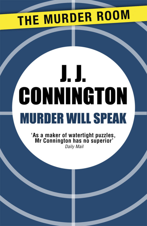 Cover image for book Murder Will Speak