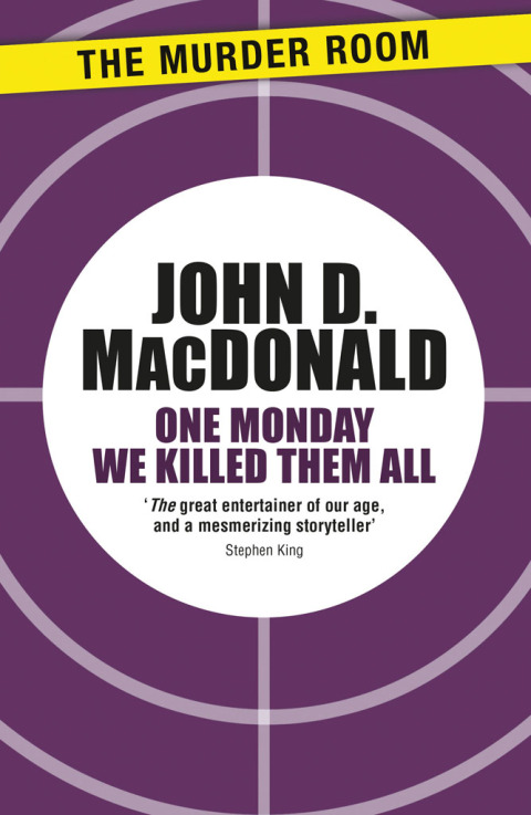 Cover image for book One Monday We Killed Them All
