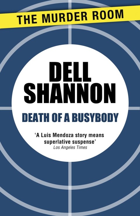 Cover image for book Death of a Busybody