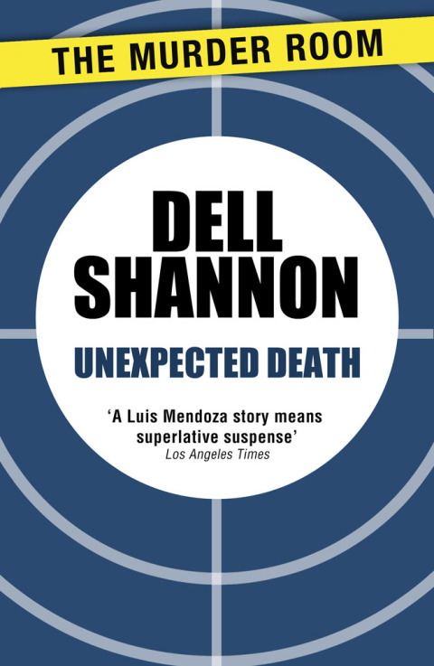 Cover image for book Unexpected Death