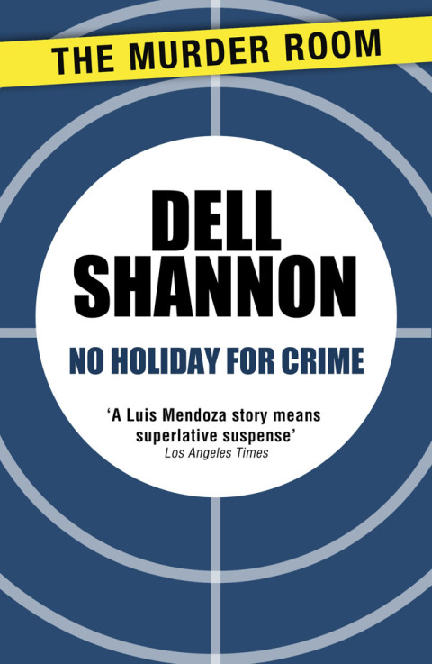 Cover image for book No Holiday for Crime