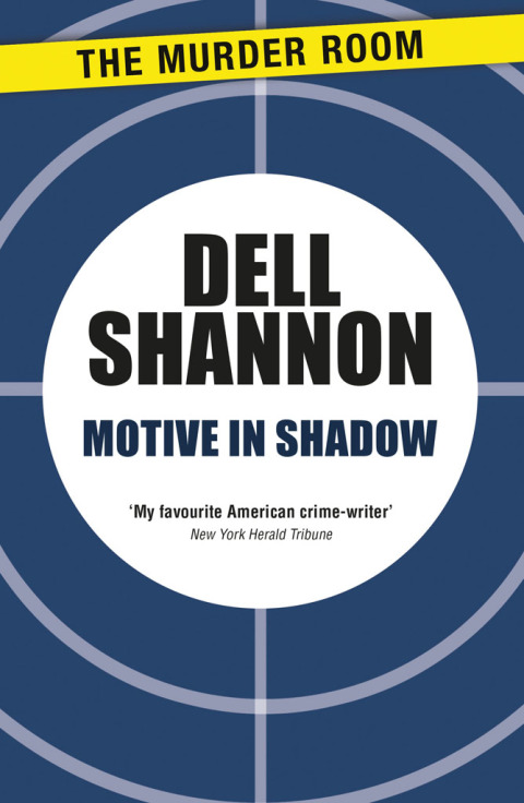 Cover image for book Motive in Shadow