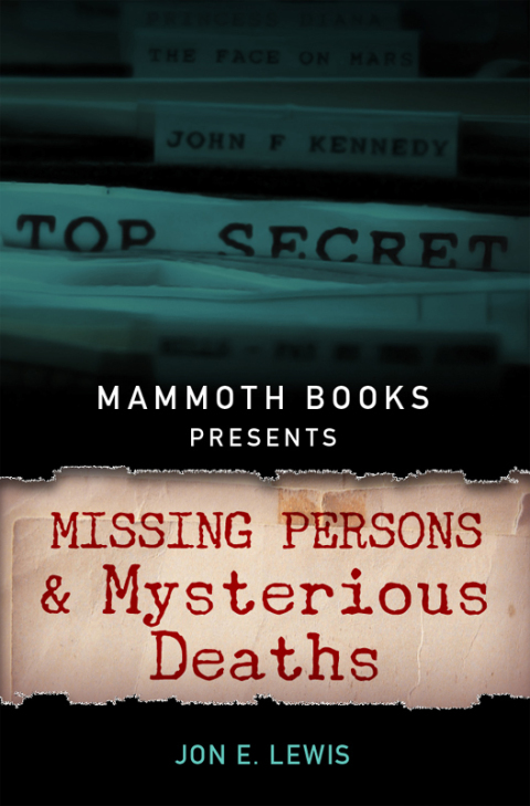 Cover image for book Mammoth Books presents Missing Persons and Mysterious Deaths