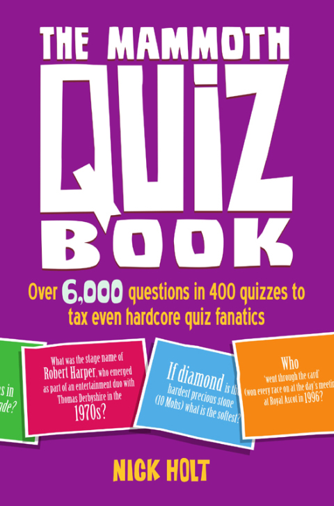 Cover image for book The Mammoth Quiz Book