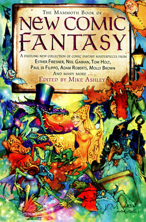 Cover image for book The Mammoth Book of New Comic Fantasy