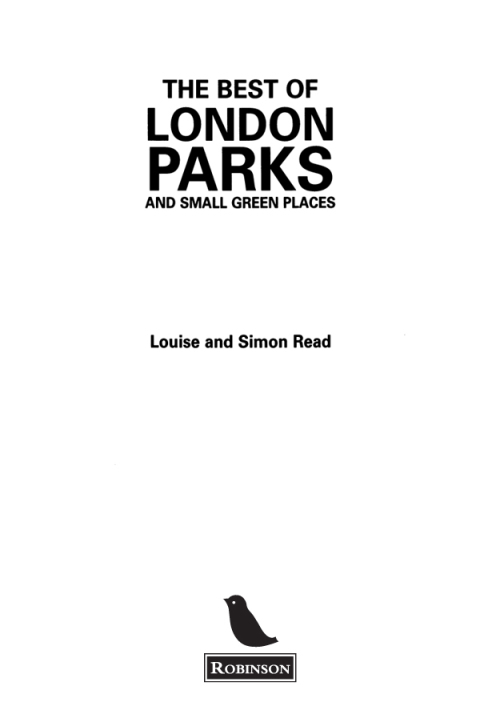 Cover image for book The Best Of London Parks and Small Green Spaces
