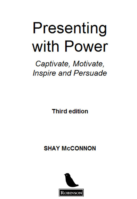 Cover image for book Presenting With Power