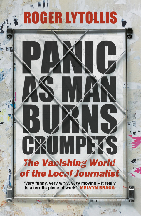 Cover image for book Panic as Man Burns Crumpets