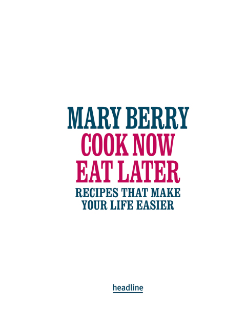 Cover image for book Cook Now, Eat Later