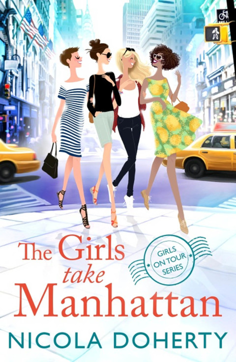 Cover image for book The Girls Take Manhattan (Girls On Tour BOOK 5)