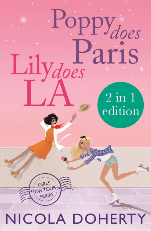 Cover image for book Poppy Does Paris & Lily Does LA (Girls On Tour BOOKS 1 & 2)