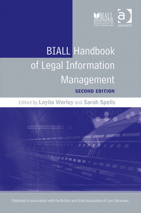 Cover image for book BIALL Handbook of Legal Information Management