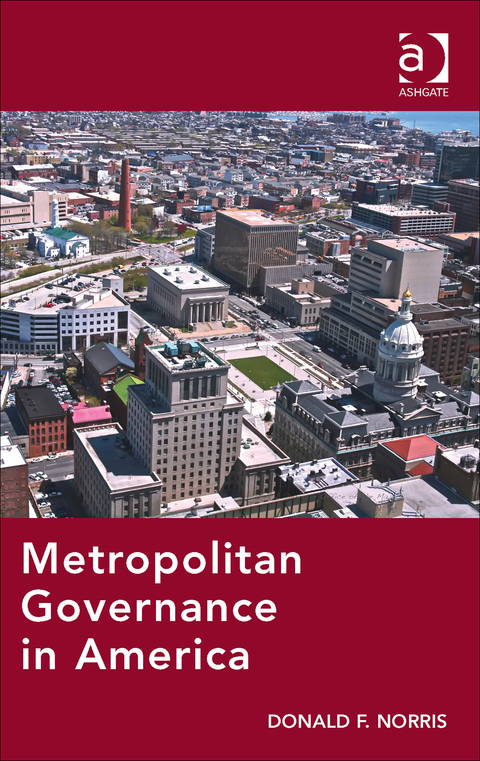 Cover image for book Metropolitan Governance in America
