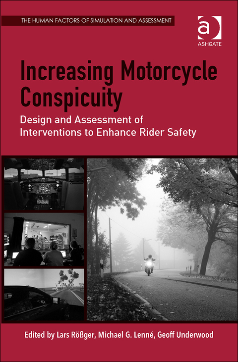 Cover image for book Increasing Motorcycle Conspicuity: Design and Assessment of Interventions to Enhance Rider Safety