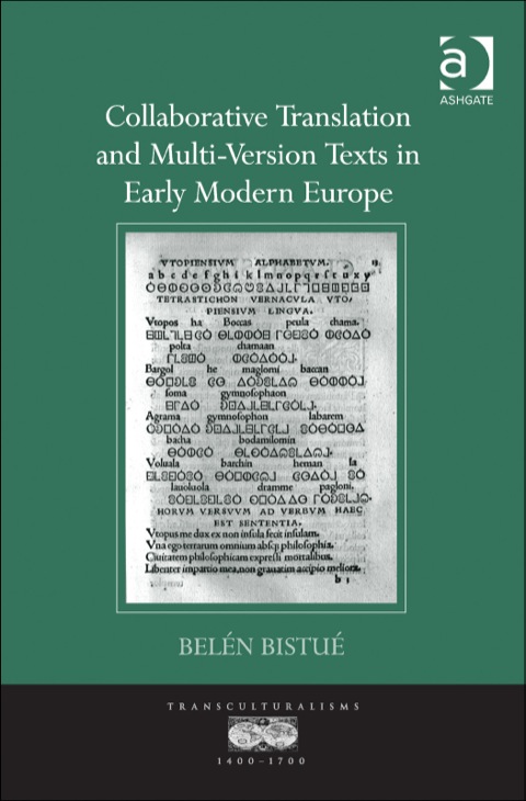 Cover image for book Collaborative Translation and Multi-Version Texts in Early Modern Europe
